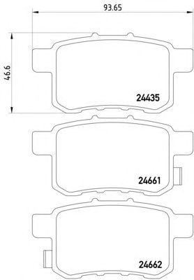 Тормозные колодки HELLA 8DB 355 013-631