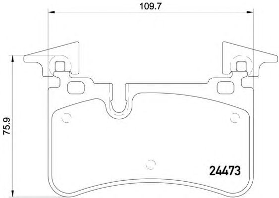 Тормозные колодки HELLA 8DB 355 014-811