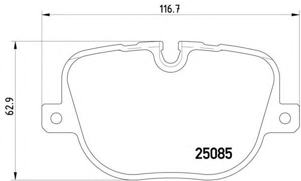Тормозные колодки HELLA 8DB 355 015-451