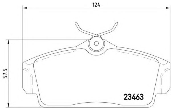 Тормозные колодки HELLA 8DB 355 018-441