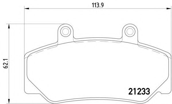 Тормозные колодки HELLA 8DB 355 019-031