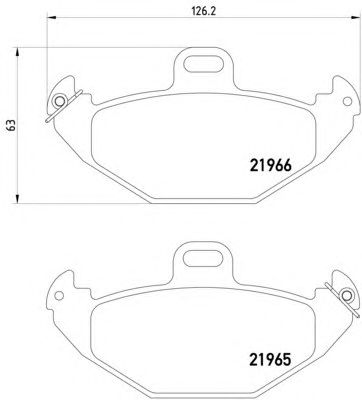 Гальмівні колодки HELLA 8DB 355 019-351