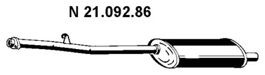 Глушитель EBERSPACHER 21.092.86