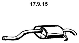 Глушитель EBERSPACHER 17.9.15