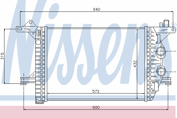 Интеркулер NISSENS 96976
