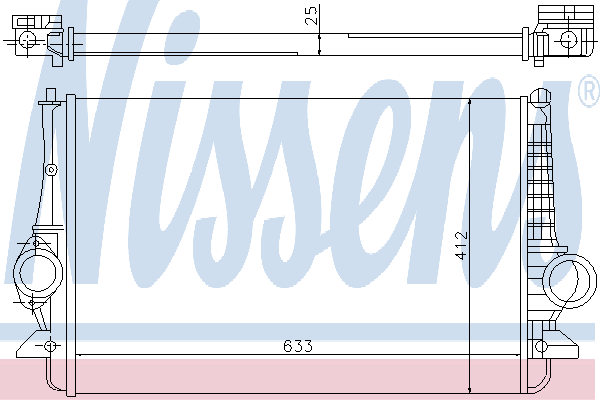 Интеркулер NISSENS 96692
