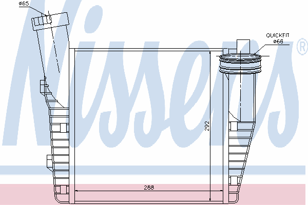 Интеркулер NISSENS 96688