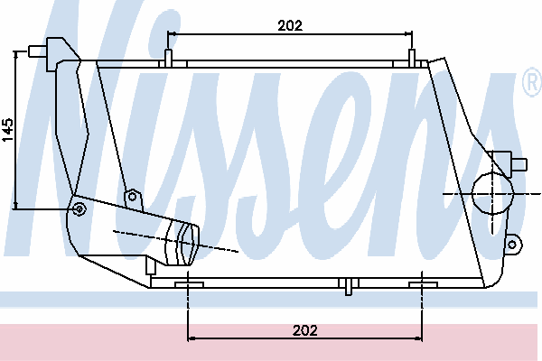 Интеркулер NISSENS 96674