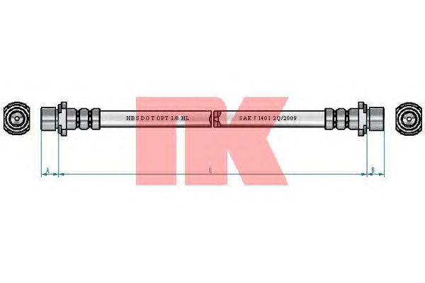 Тормозной шланг NK 8545171