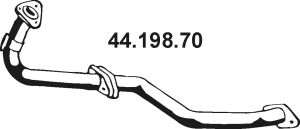 Труба выхлопного газа EBERSPACHER 44.198.70