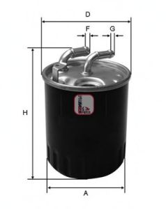 Топливный фильтр SOFIMA S 4077 NR
