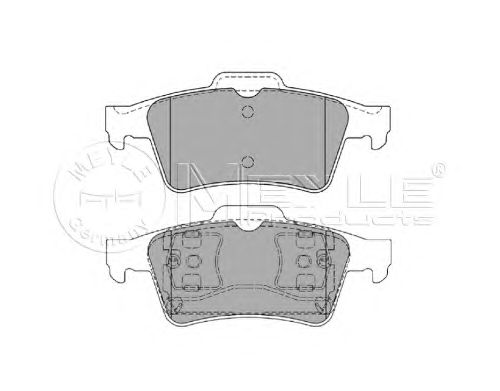 Тормозные колодки MEYLE 025 234 8216