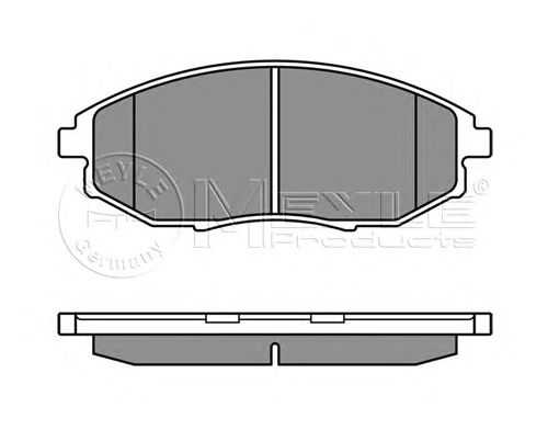 Тормозные колодки MEYLE 025 248 6417/W