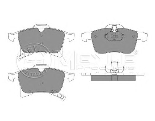 Тормозные колодки MEYLE 025 283 3219/W