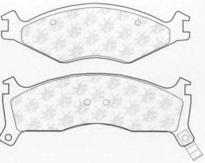 Тормозные колодки QH International BP916