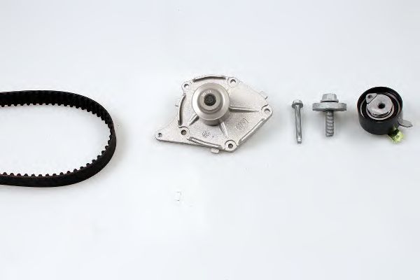 Помпа + комплект ГРМ HEPU PK09580