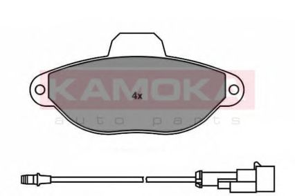 Тормозные колодки KAMOKA JQ1011850
