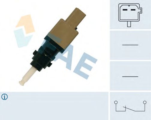 Выключатель FAE 24412 (фонарь сигнала торможения, привод сцепления)