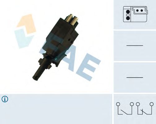 Выключатель фонаря сигнала торможения FAE 24590