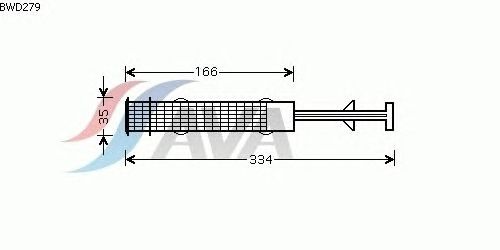 Осушитель кондиционера AVA QUALITY COOLING BWD279