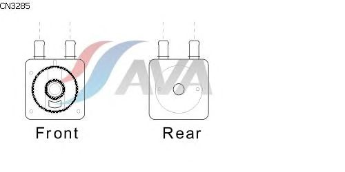 Масляный радиатор AVA QUALITY COOLING CN3285