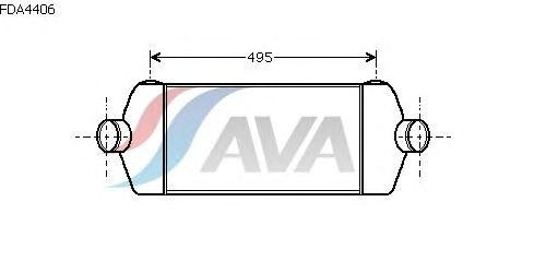 Интеркулер AVA QUALITY COOLING FDA4406
