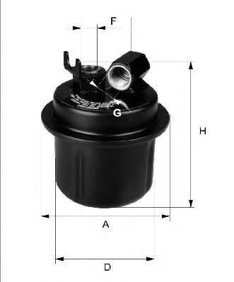 Топливный фильтр FILTRON PP873