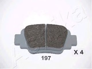 Тормозные колодки ASHIKA 51-01-197