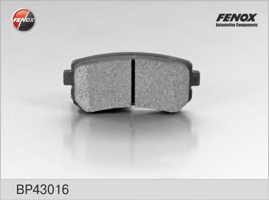 Тормозные колодки FENOX BP43016
