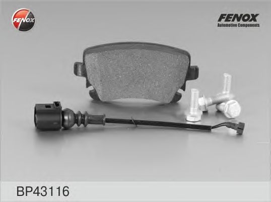 Тормозные колодки FENOX BP43116