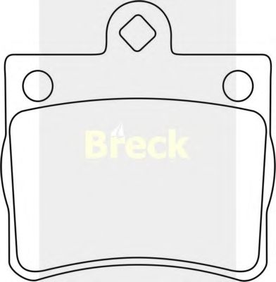 Тормозные колодки BRECK 21900 00 702 00