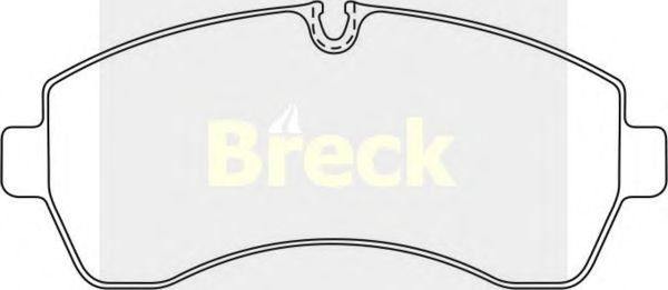 Тормозные колодки BRECK 29200 00 703 00