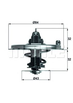 Термостат MAHLE ORIGINAL TX 36 85D