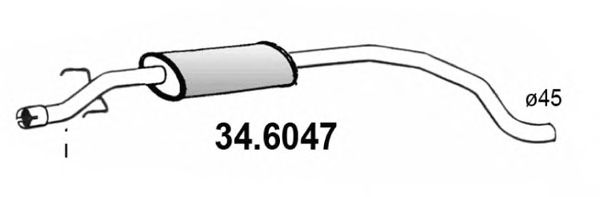 Резонатор ASSO 34.6047