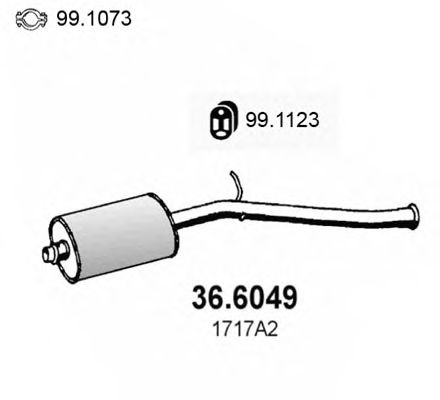 Резонатор ASSO 36.6049