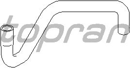 Шланг радиатора TOPRAN 109 012