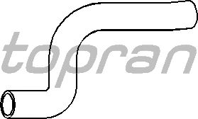 Шланг радиатора TOPRAN 103 835