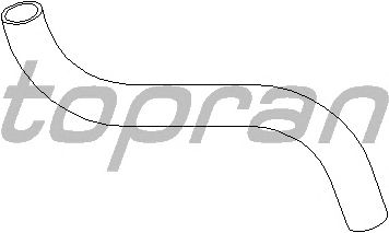Шланг радиатора TOPRAN 102 570