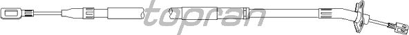 Трос ручника TOPRAN 109 809