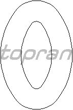 Кронштейн глушителя TOPRAN 500 175
