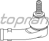 Наконечник рулевой тяги TOPRAN 301 360