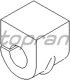 Опора, стабилизатор TOPRAN 400 048