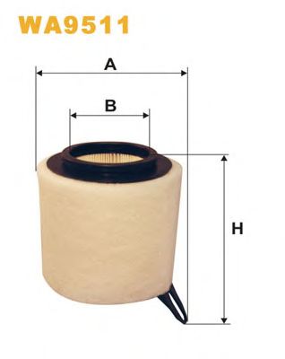 Воздушный фильтр WIX FILTERS WA9511