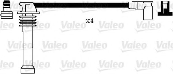 Комплект високовольтних проводів VALEO 346104