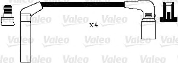 Комплект высоковольтных проводов VALEO 346040