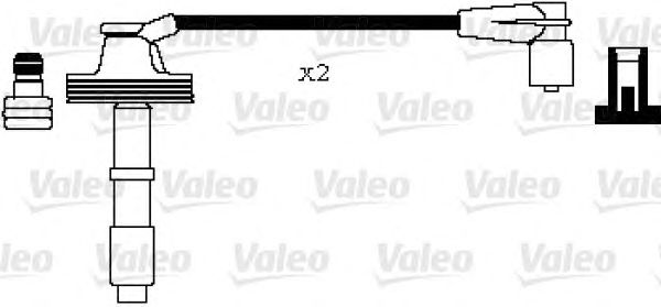 Комплект высоковольтных проводов VALEO 346001
