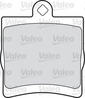 Тормозные колодки VALEO 598444