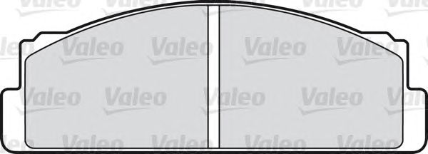 Тормозные колодки VALEO 598090