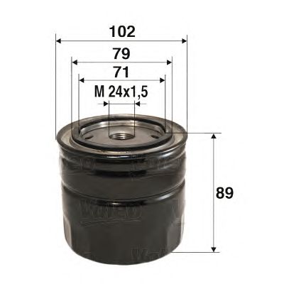 Масляный фильтр VALEO 586061