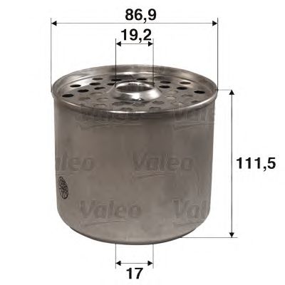 Топливный фильтр VALEO 587704